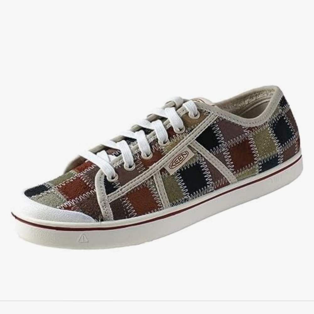 KEEN Eldon Harvest Leather Casual Sneakers - Patchwork NWT